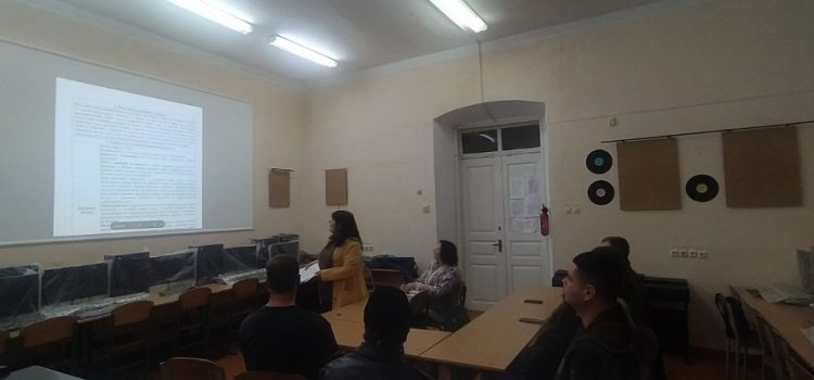 Зустріч гаранта ОПП «Середня освіта (Музичне мистецтво)» другого (магістерського) рівня вищої освіти зі здобувачами в рамках моніторингу Зустріч гаранта ОПП «Середня освіта (Музичне мистецтво)» другого (магістерського) рівня вищої освіти зі здобувачами в рамках моніторингу